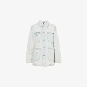 Куртка Polo Ralph Lauren потертая джинсовая, голубой