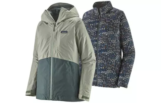 Куртка Powder Town женская Patagonia, черный