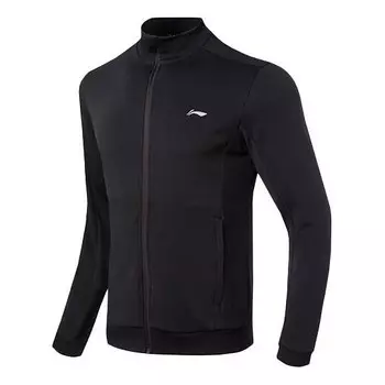 Куртка повседневные спортивные тренировочные Куртка Li-Ning, черный
