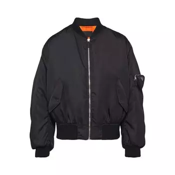 Куртка Prada Re-Nylon Bomber Jacket Black, черный