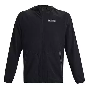 Куртка project rock unstoppable jacket 'black' Under Armour, черный