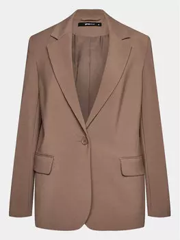 Куртка прямого кроя Gina Tricot, коричневый