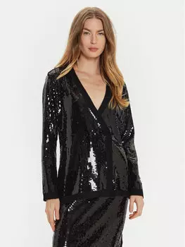 Куртка прямого кроя Twinset, черный