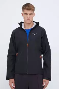 Куртка Puez Aqua 4 PTX 2,5 л для активного отдыха Salewa, черный