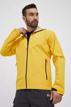 Куртка Puez Aqua 4 PTX 2,5 л для активного отдыха Salewa, желтый