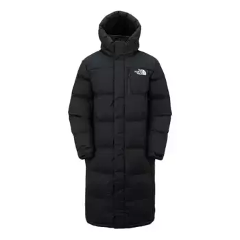 Куртка puffer down parka jacket 'black' The North Face, черный