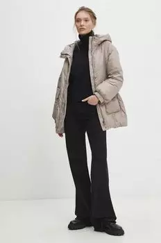 Куртка пуховик Answear Lab, бежевый