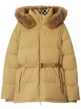 Куртка-пуховик Burberry, желтый