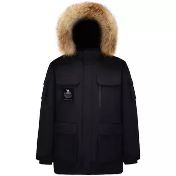 Куртка-пуховик Extreme Cold унисекс Camel, цвет Phantom Black