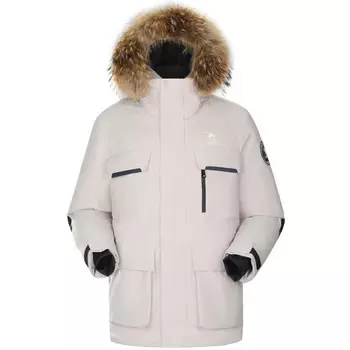 Куртка-пуховик Extreme Cold унисекс Camel, цвет Ice Crystal Gray