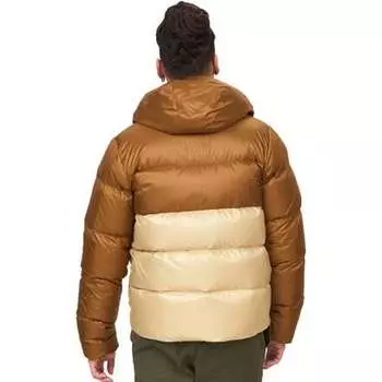 Куртка-пуховик Guides с капюшоном – мужская Marmot, цвет Hazel/Light Oak