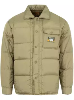 Куртка-пуховик Human Made, зеленый