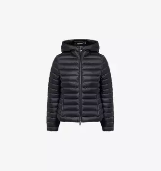 Куртка-Пуховик Ige с капюшоном, облегающая Moncler, черный