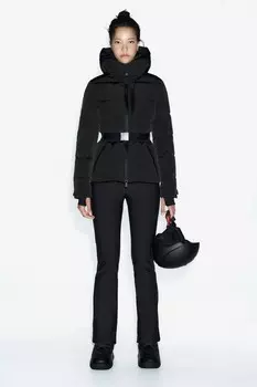 Куртка-пуховик из лыжной коллекции с защитой от воды и ветра recco technology ZARA, черный