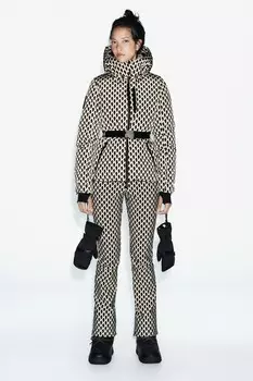 Куртка-пуховик из лыжной коллекции с защитой от воды и ветра recco technology ZARA, напечатано