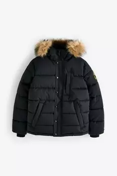 Куртка пуховик Junior oshawa 3 0 Zavetti Canada, черный