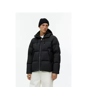 Куртка-пуховик мужская Arket на молнии, черный