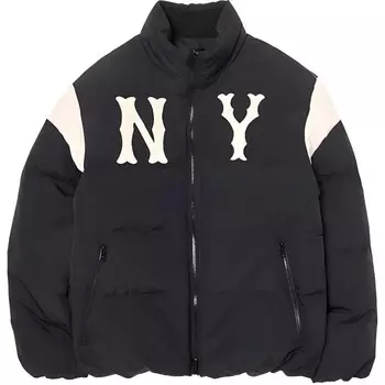 Куртка-пуховик New York Yankees унисекс, черный Mlb