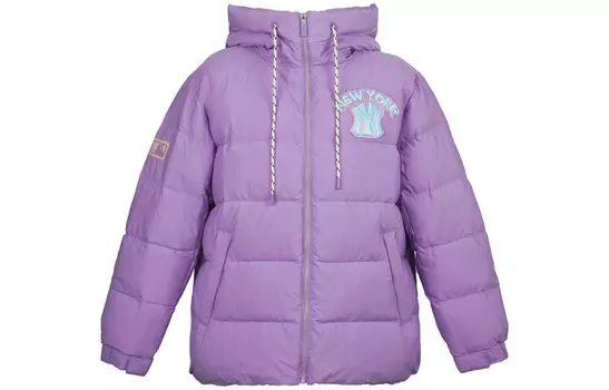 Куртка-пуховик New York Yankees унисекс фиолетовый Mlb