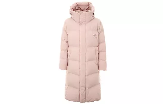 Куртка-пуховик New York Yankees унисекс розового цвета Mlb, розовый