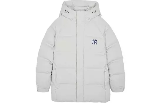 Куртка-пуховик New York Yankees унисекс светло-серый Mlb