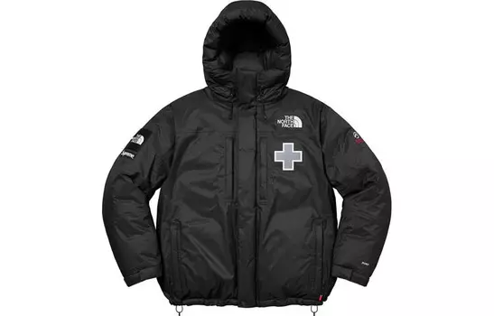 Куртка-пуховик North Face X унисекс Supreme, светло-фиолетовый
