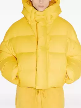 Куртка-пуховик с капюшоном ENTIRE STUDIOS, желтый