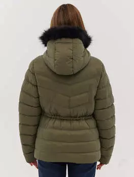 Куртка-пуховик с капюшоном Inken Bench., хаки