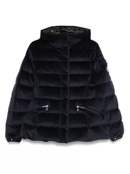 Куртка-пуховик с капюшоном Moncler, синий