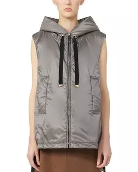 Куртка-пуховик с капюшоном The Cube Max Mara, серый