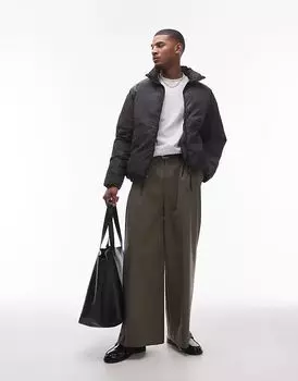 Куртка-пуховик с напылением Topman