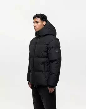 Куртка-пуховик с высоким воротом черного цвета Good For Nothing