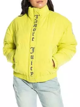 Куртка - Пуховик Стеганая Juicy Couture Channel, lime