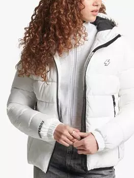 Куртка-пуховик Superdry Spirit, цвет Optic White