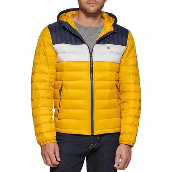 Куртка-пуховик Tommy Hilfiger Men's Water Resistant, желтый