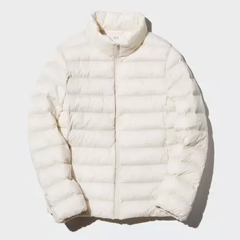 Куртка пуховик Uniqlo Pufftech женская, 01 белый