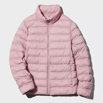 Куртка пуховик Uniqlo Pufftech женская, 11 розовый