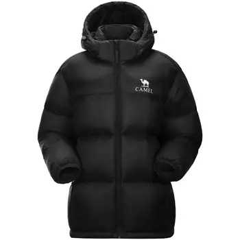Куртка-пуховик Warm Fleece Series унисекс CAMEL, Crape Myrtle Purple/Phantom Black