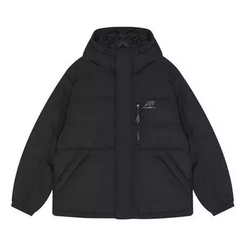 Куртка пуховики New Balance, черный
