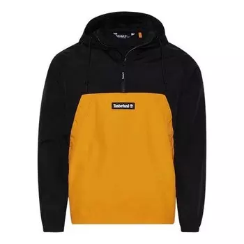 Куртка pullover windbreaker jacket 'black cheddar' Timberland, черный