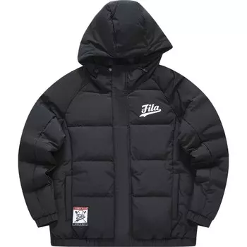 Куртка QR Down Jacket Men Jet Black Fila Fusion