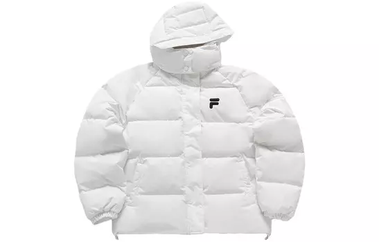 Куртка QR Down женская стандартная белый Fila Fusion