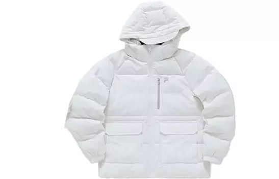 Куртка QR Down женская стандартная белый Fila Fusion