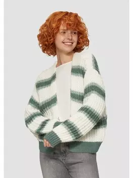 Куртка QS langarm, цвет creme-grn-mehrfarbig