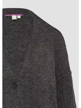 Куртка QS Strickjacke langarm, черный