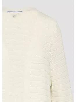 Куртка QS Strickjacke langarm, кремовый