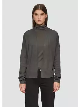 Куртка QS Strickjacke langarm, серый