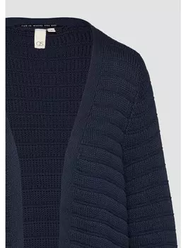 Куртка QS Strickjacke langarm, синий