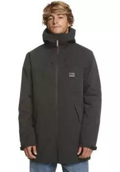 Куртка Quiksilver для активного отдыха "NEW SKYWARD JCKT", с капюшоном, черный