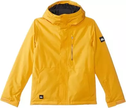 Куртка Quiksilver Mission Solid Jacket, цвет Mineral Yellow